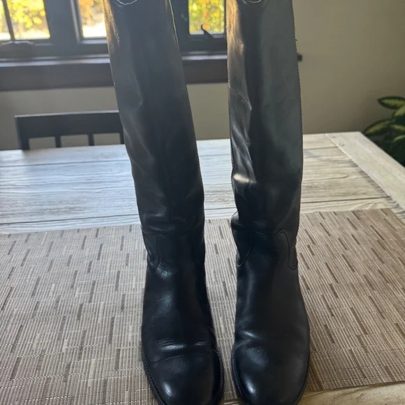 Black Melissa Frye boot - size 7.5 b - Picture 3 of 7